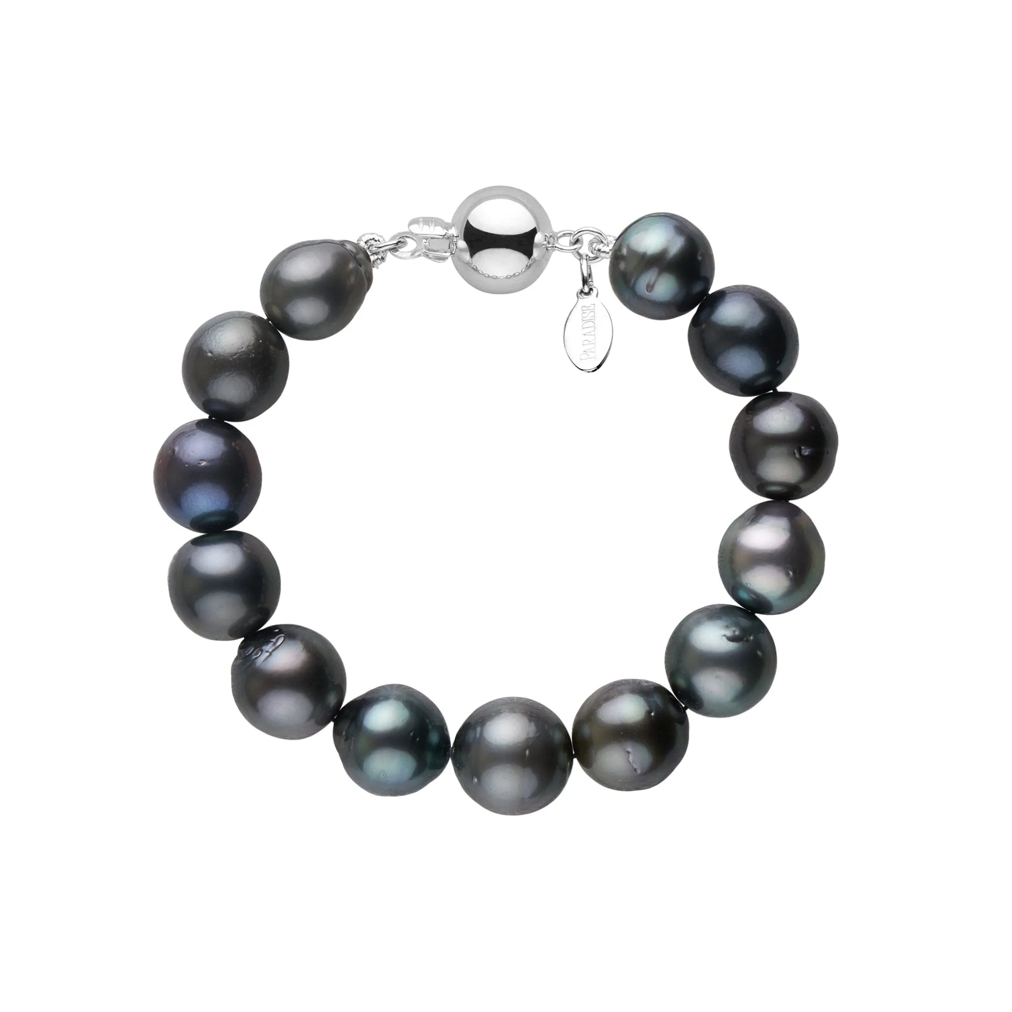 11.2-13.5 mm AA  Tahitian Drop Pearl Bracelet