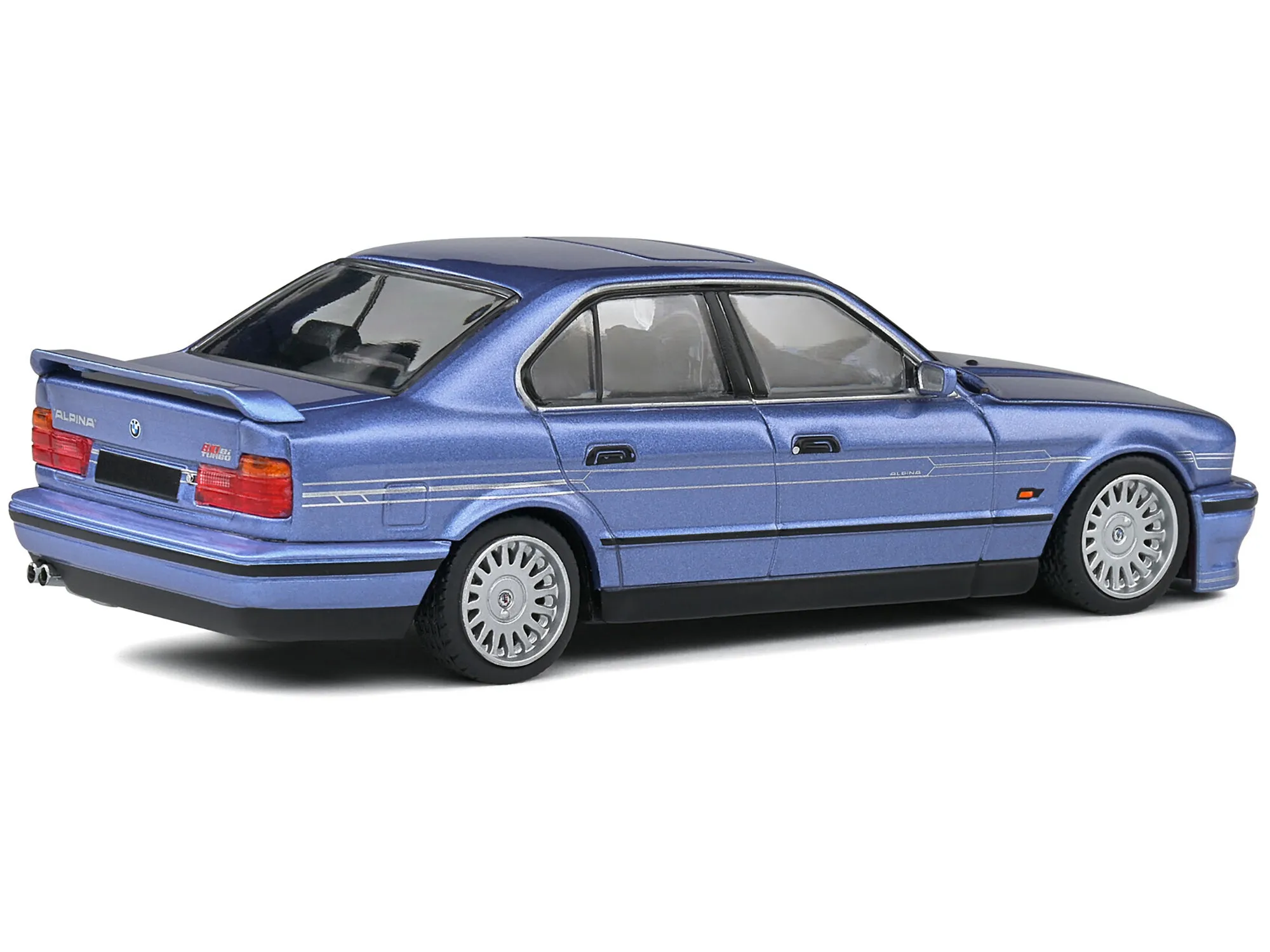 1994 Alpina B10 (E34) BiTurbo Blue Metallic 1/43 Diecast Model Car by Solido