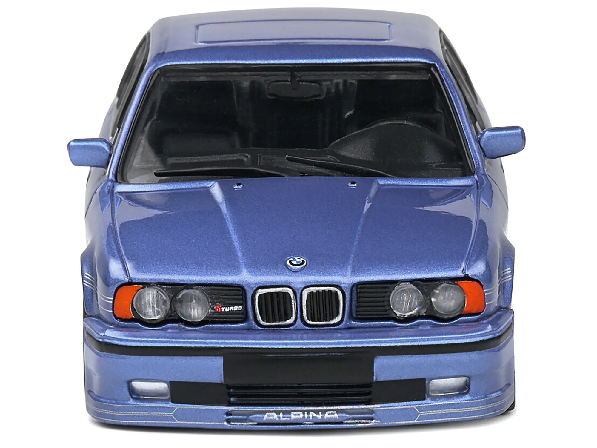 1994 Alpina B10 (E34) BiTurbo Blue Metallic 1/43 Diecast Model Car by Solido