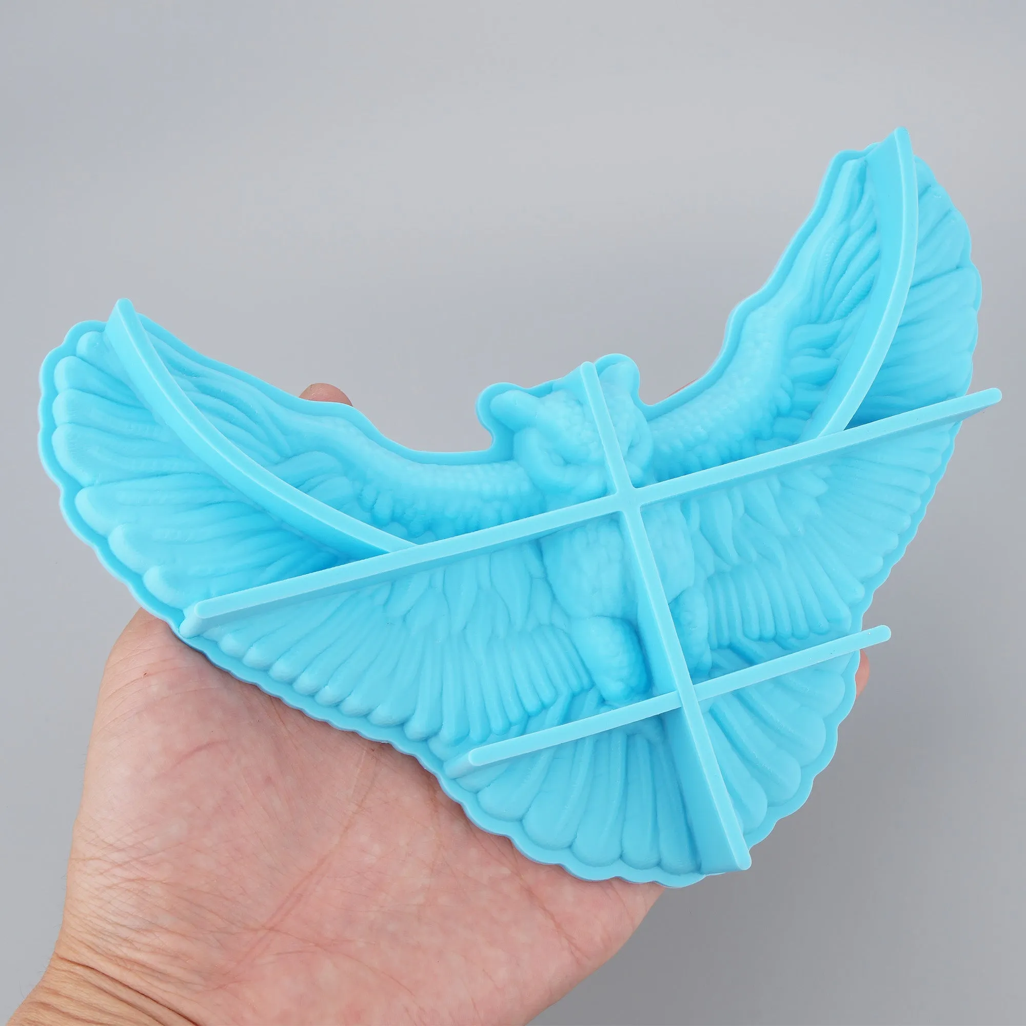 1PC Silicone Flying Owl Silicone Mould for resin, home decoration mold 10410850