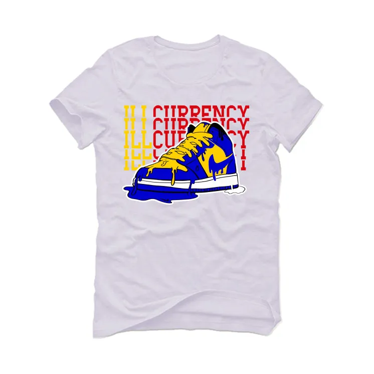 Air Jordan 1 High OG WMNS “Reverse Laney” White T-Shirt (Melted Kicks)