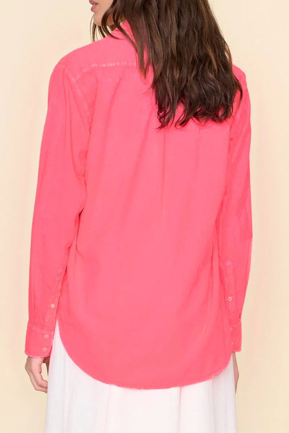 Bluse Beau in Neon Pink