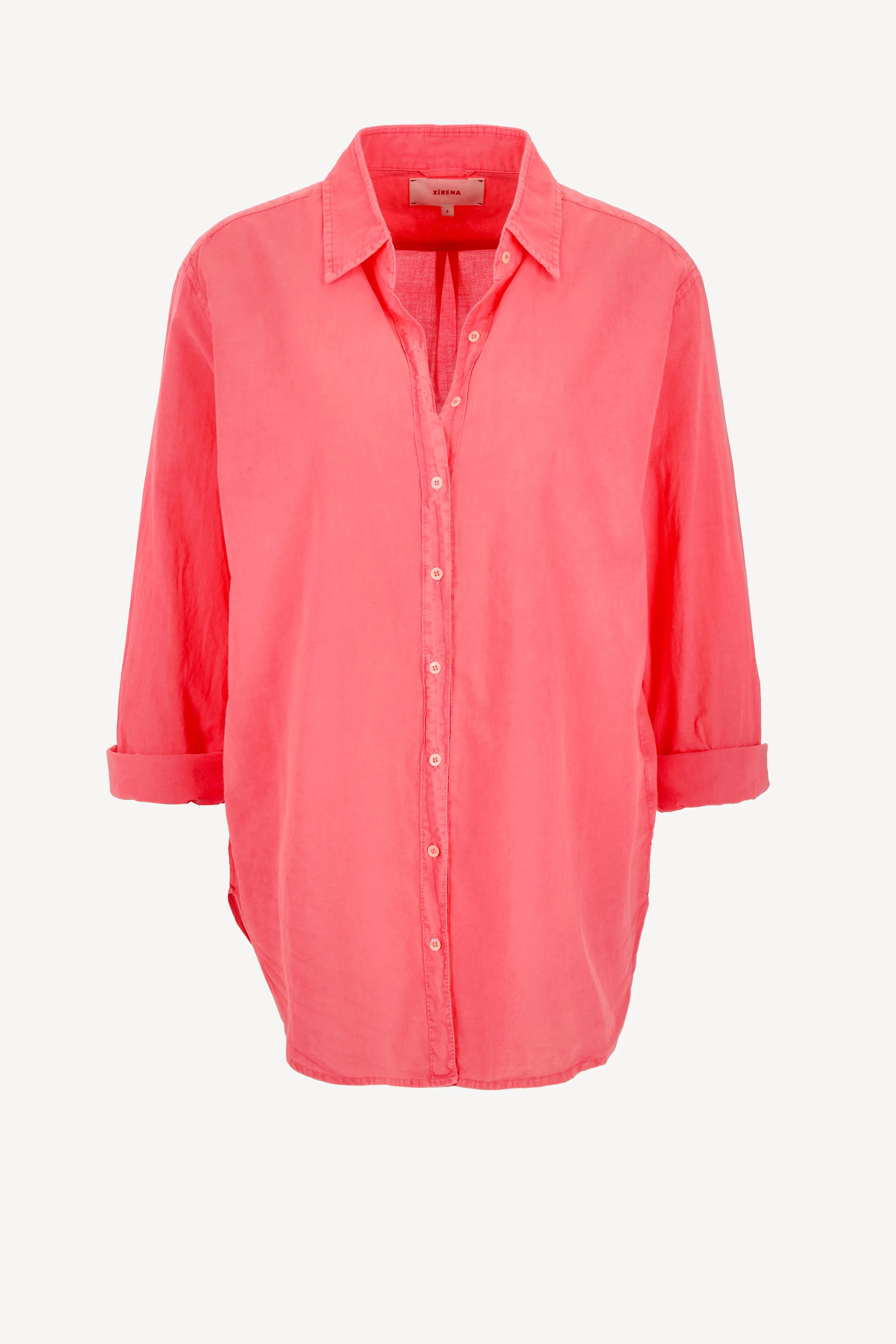 Bluse Beau in Neon Pink