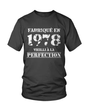 Cadeau Anniversaire, Fête d'Anniversaire, Fabriqué En 1978, Vieilli  La Perfection - VEAGFE1978