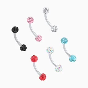 Charm Ball Curved Barbell