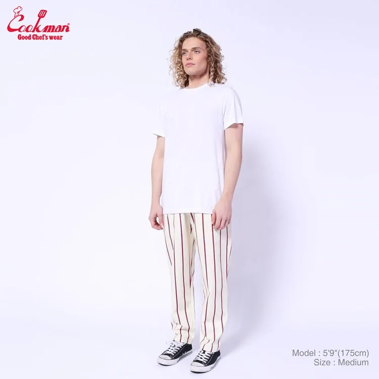 Cookman Chef Pants - Stripe : French Blanc