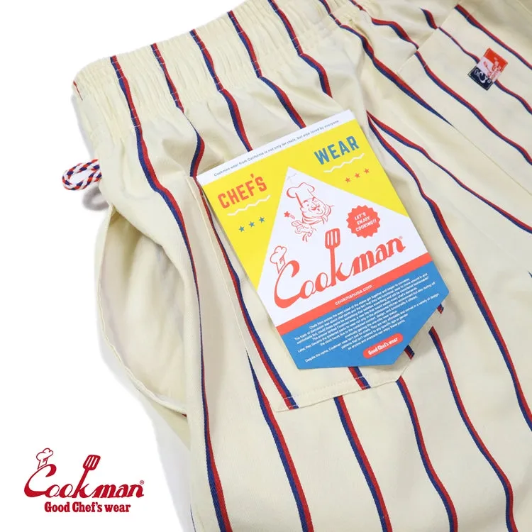 Cookman Chef Pants - Stripe : French Blanc