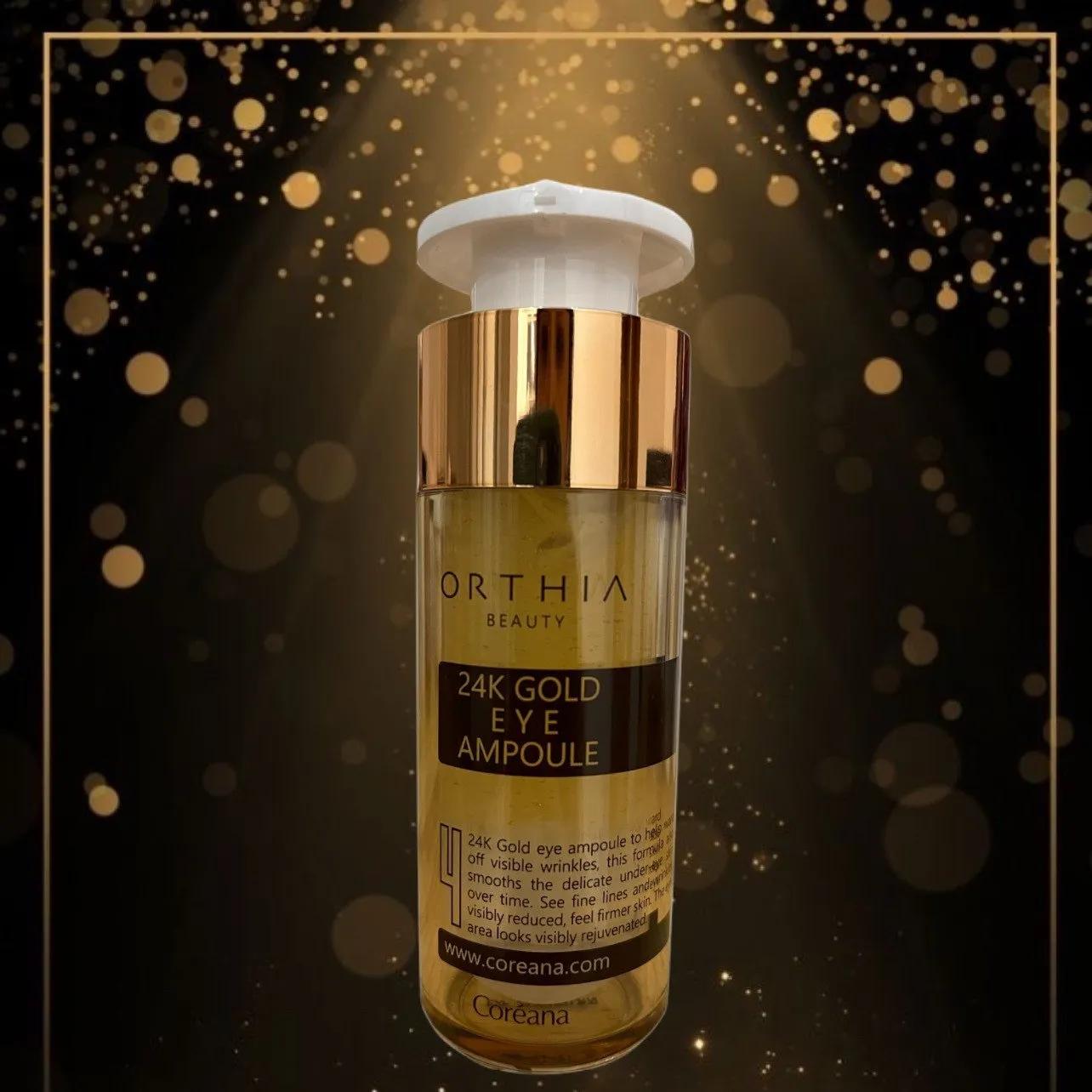 Coreana ORTHIA 24K Gold Eye Ampoule 30ml Korean Beauty Cosmetics