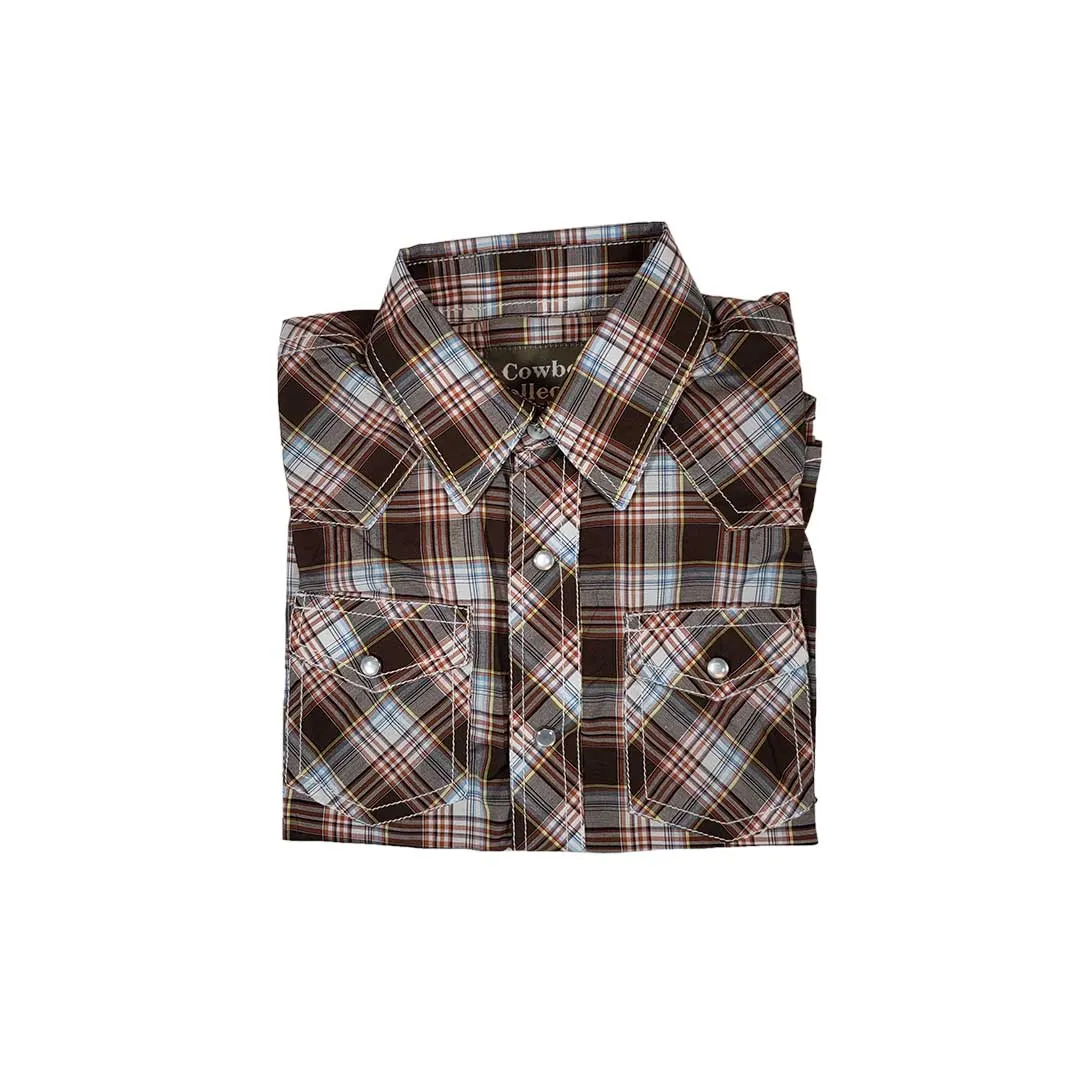 Cowboy Collection Boys' Plaid Snap Shirt