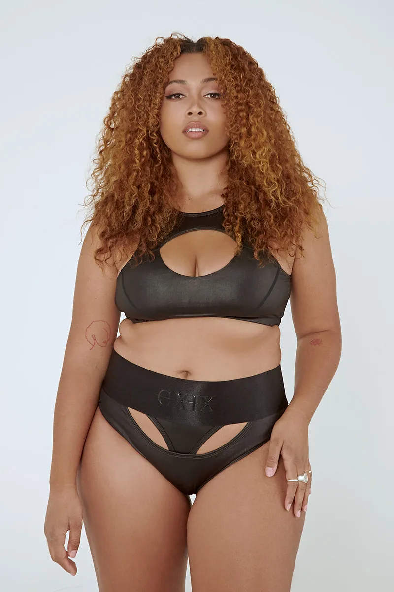 CXIX I Slay Sports Bra - Black