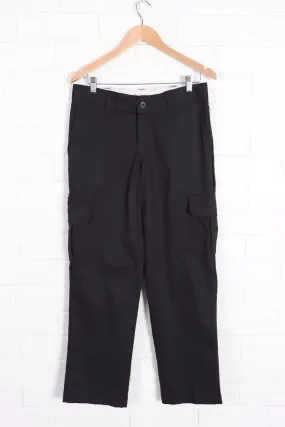 DICKIES Vintage 'Regular Straight' Black Workwear Pants (32 x 30)