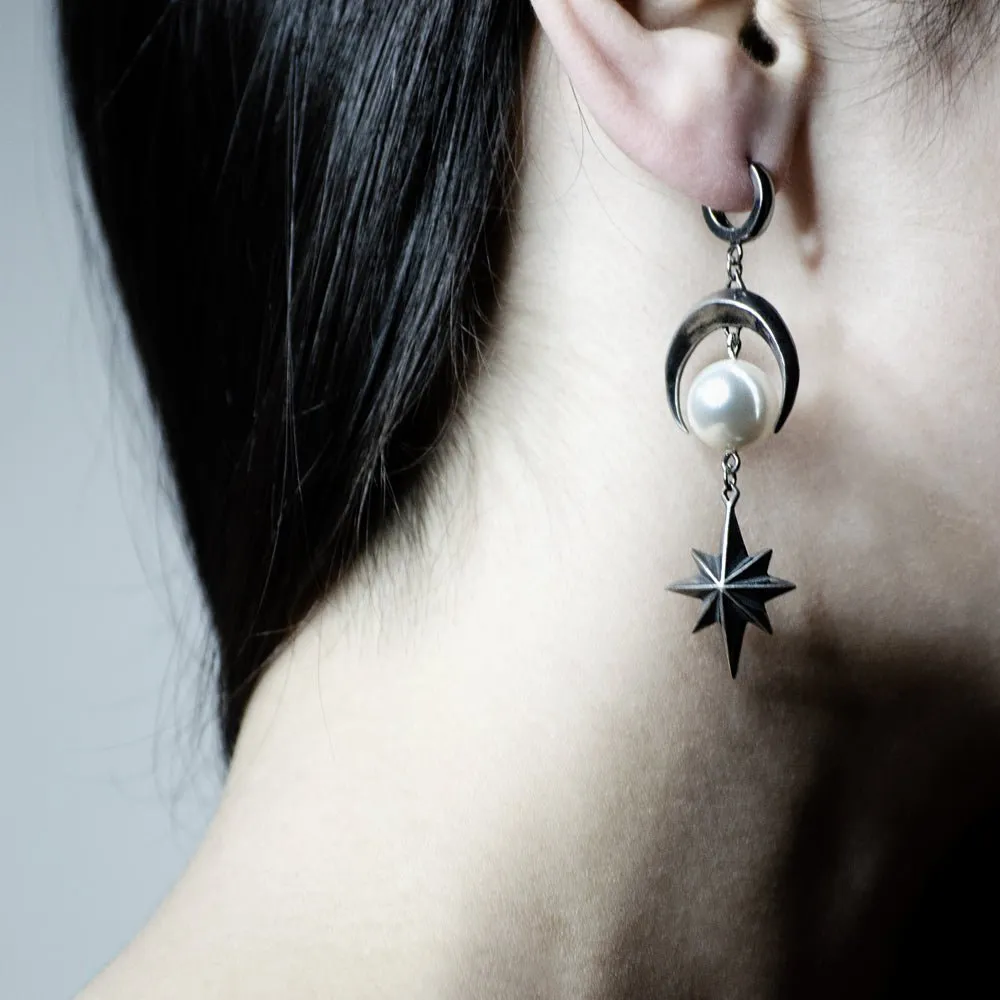 Eclipse Lunaire earring