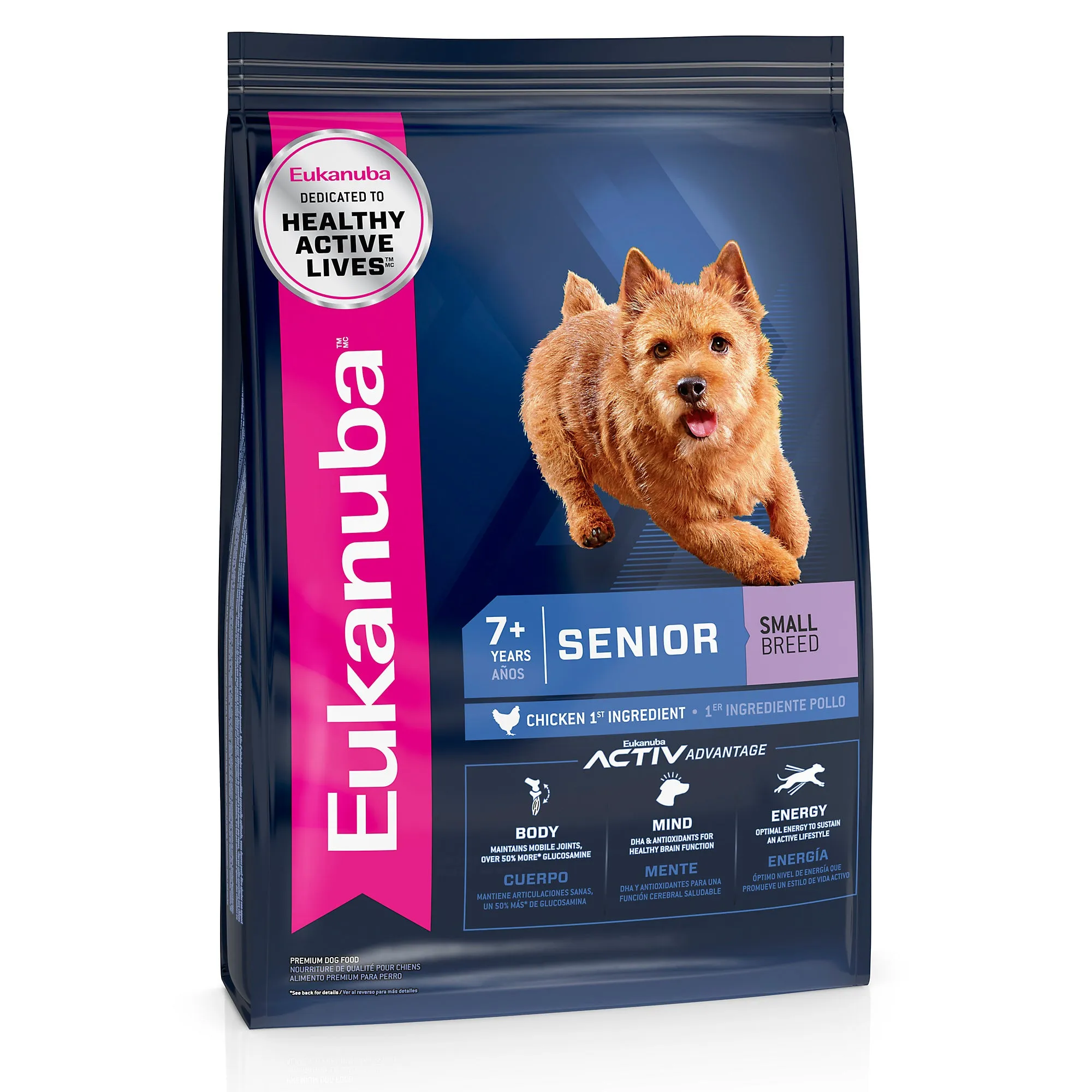 Eukanuba Senior Small Breed Dry Dog Food, 4.5 lb