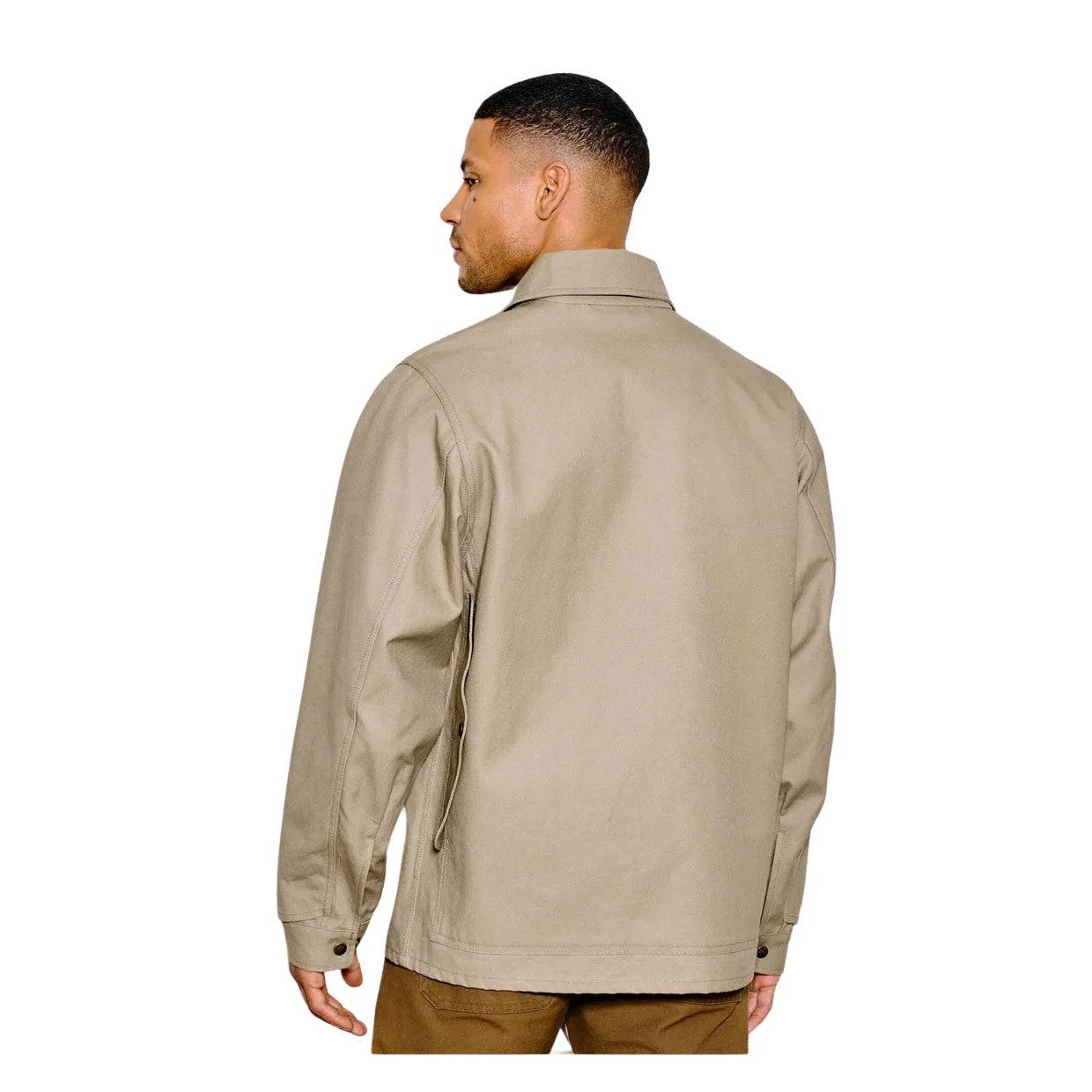 Giubbino Uomo Filson Dry Tin Cruiser Khaki