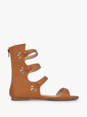 Gladiator Buttoned Roma Sandals