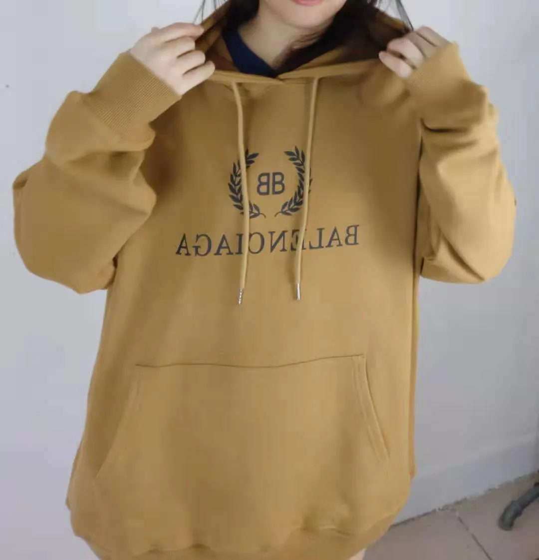 High Fashion Khaki Sweater Hoodie