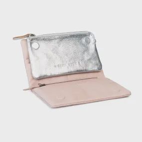 Jane Purse (Dusky Pink/Silver)