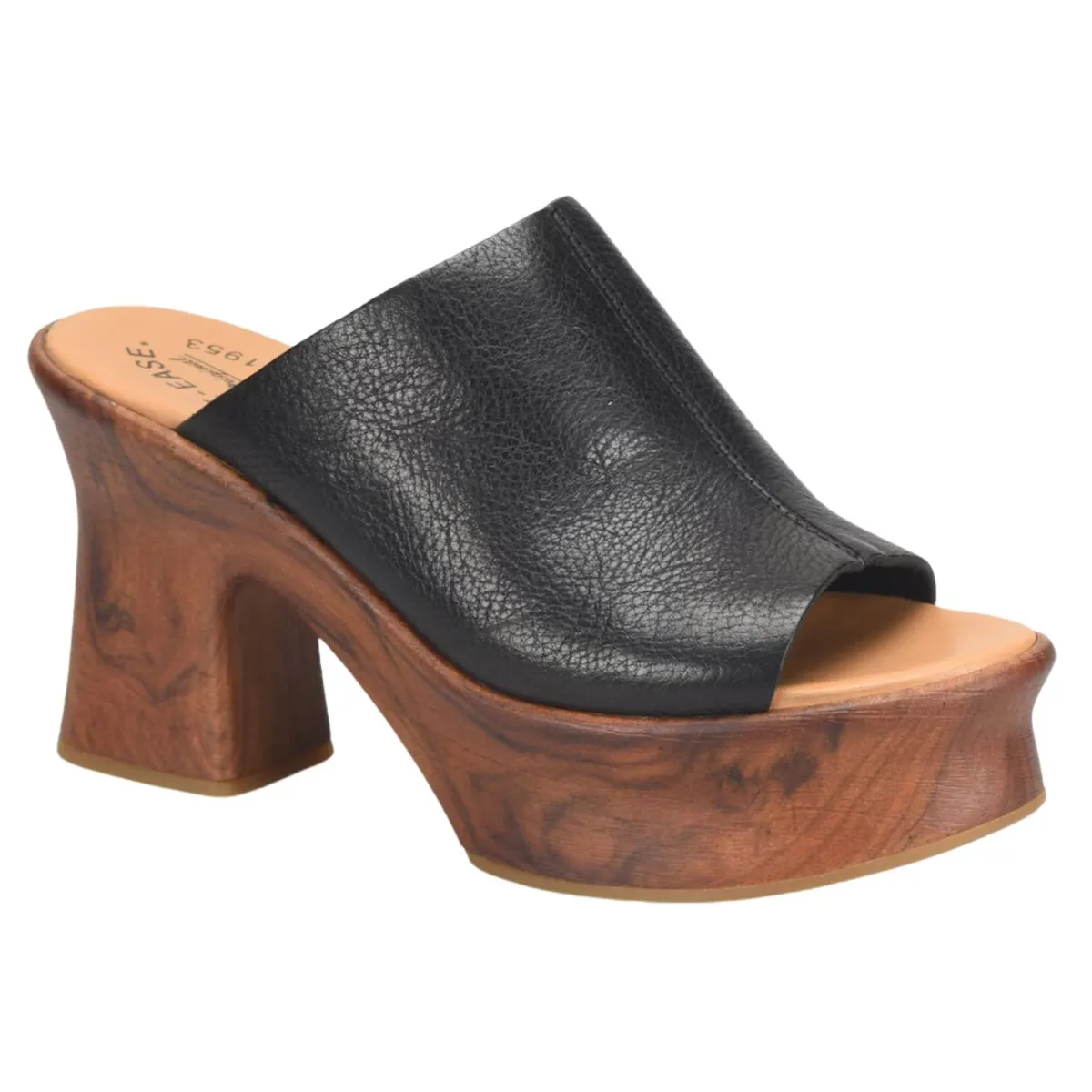 Kork Ease Women's Cassia Black Leather