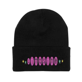 Limosine Pink Bubz Beanie (Black)