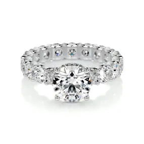 Lola Lab Grown Diamond Ring -18K White Gold