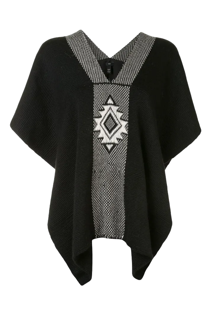 Manta Estrella Knitted Poncho