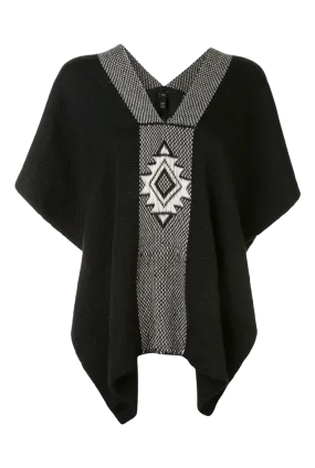 Manta Estrella Knitted Poncho