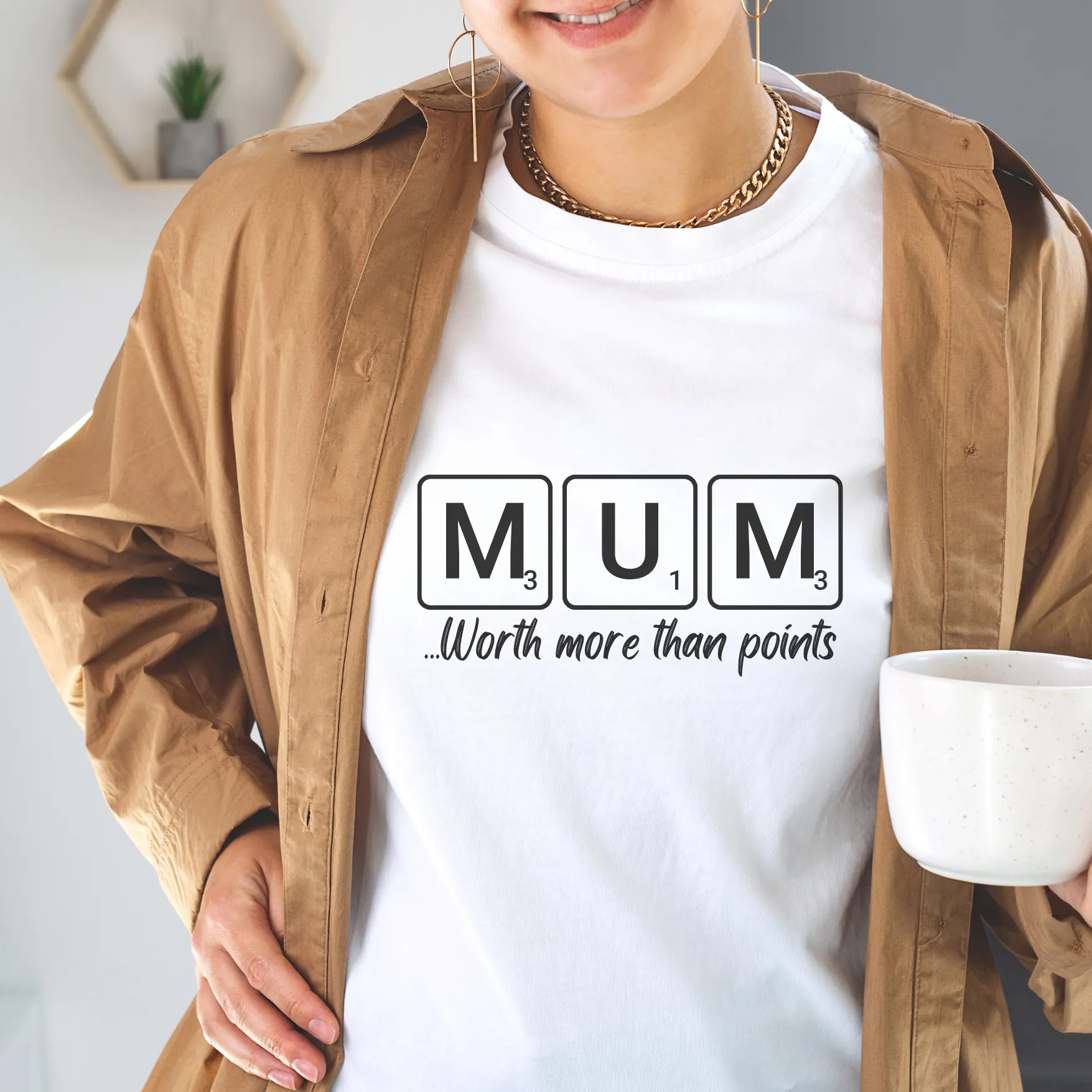 MUM Worth more than points T-shirt