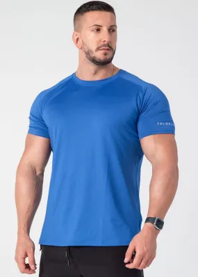 MUSCLE TRAINING SHIRT - BLUE