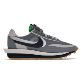 NIKE LD WAFFLE SACAI CLOT KISS OF DEATH 2 COOL GREY TRAINERS