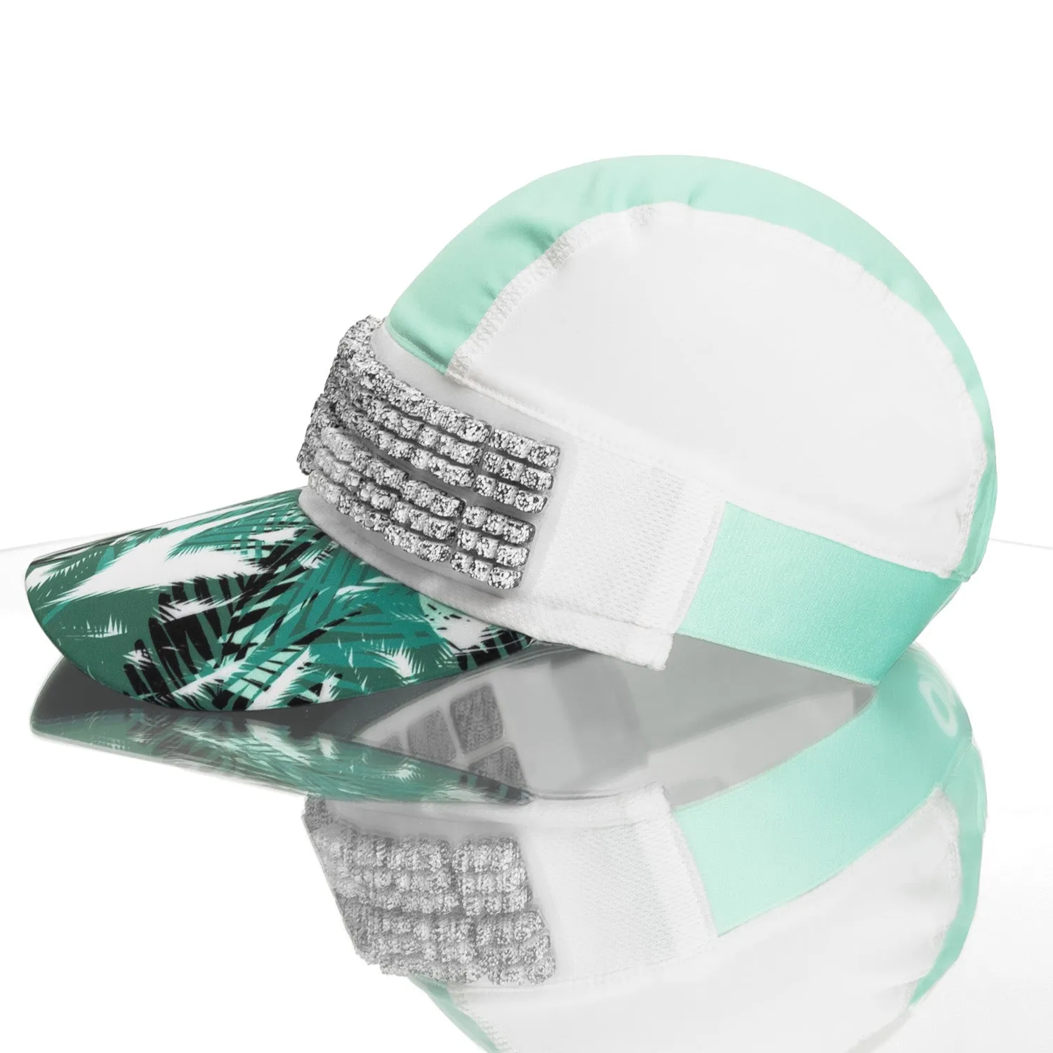 OMIUS by Headsweats Teal Running Hat   Cubes Bundle