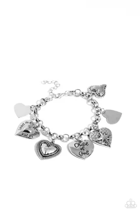 Paparazzi Child of God Silver Bracelet