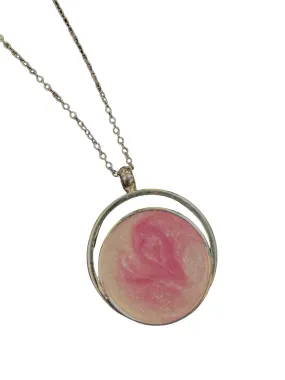 Pink Brest Cancer Awareness Necklace