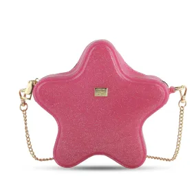 Purse - Taylor - Hot Pink Star