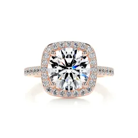 Selena Diamond Engagement Ring -14K Rose Gold