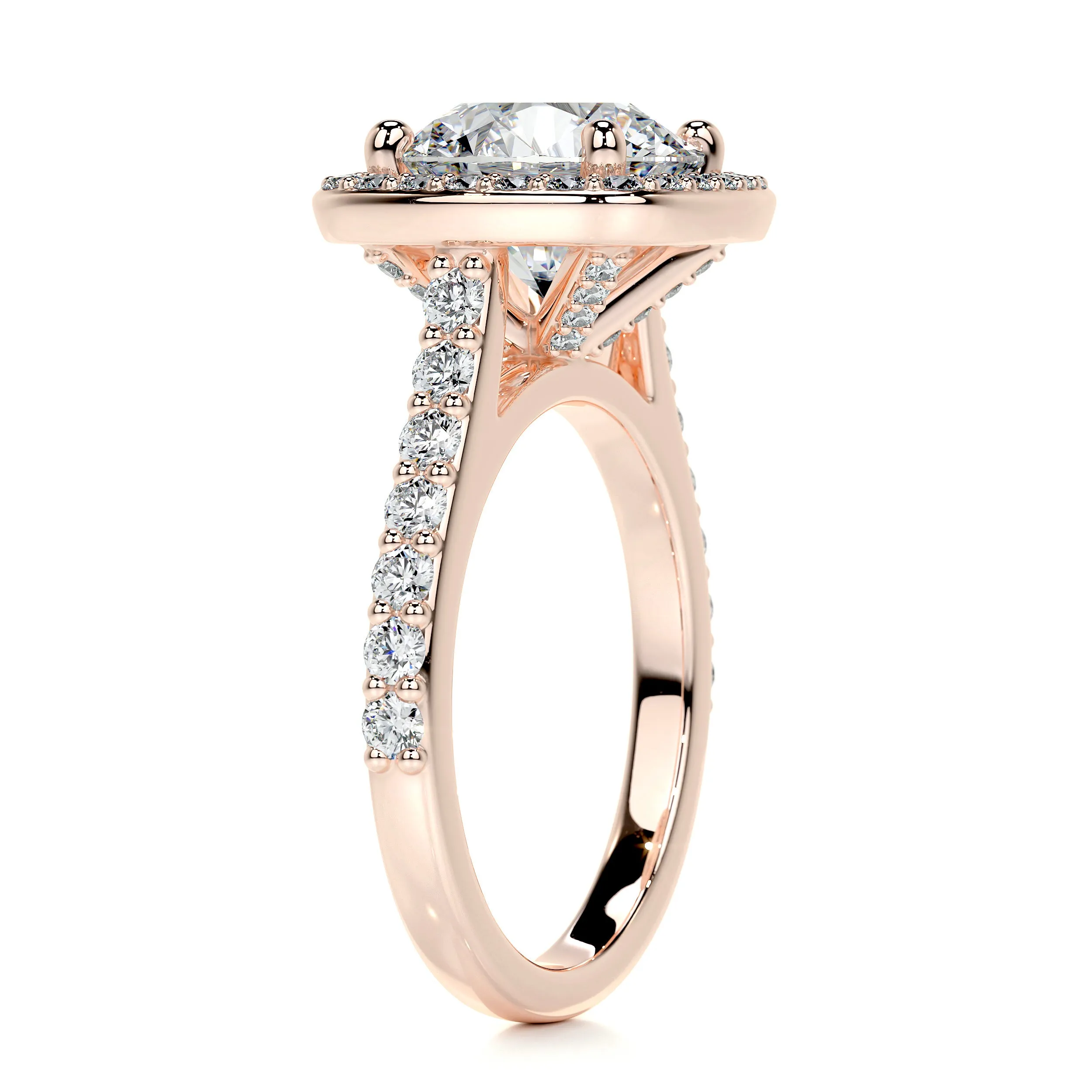 Selena Diamond Engagement Ring -14K Rose Gold