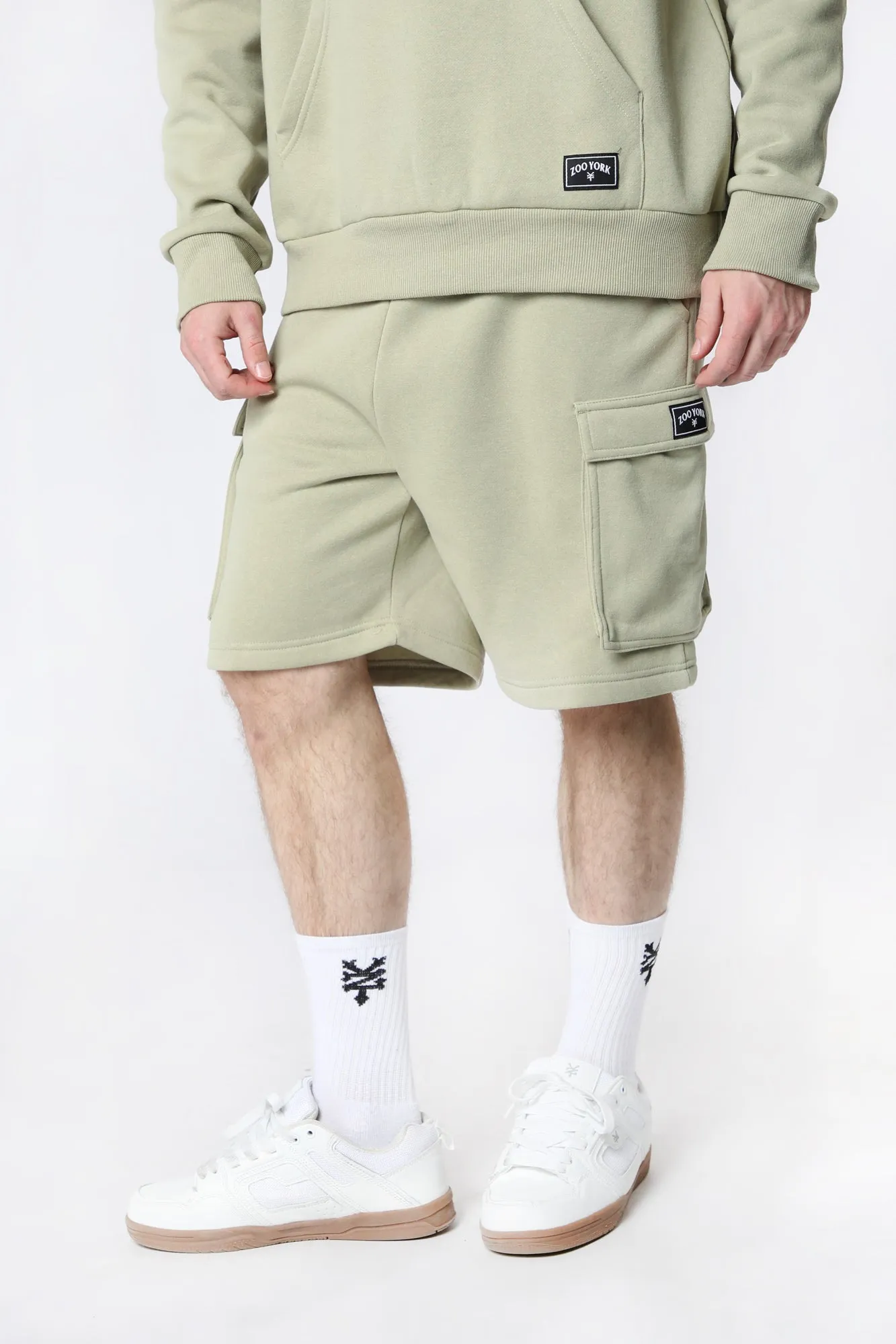 Short Cargo En Molleton Zoo York Homme