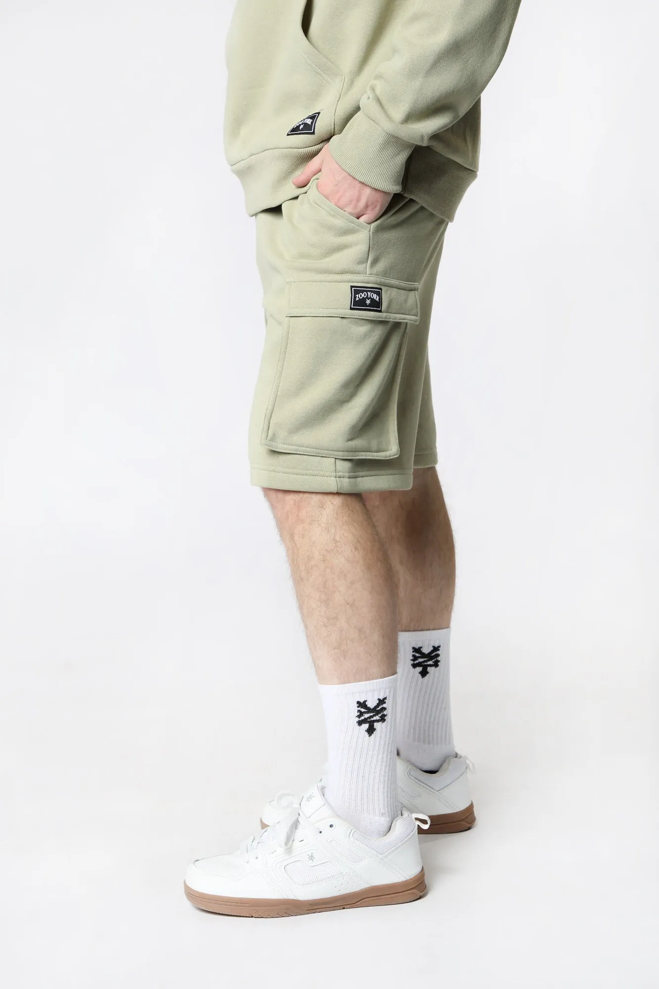 Short Cargo En Molleton Zoo York Homme