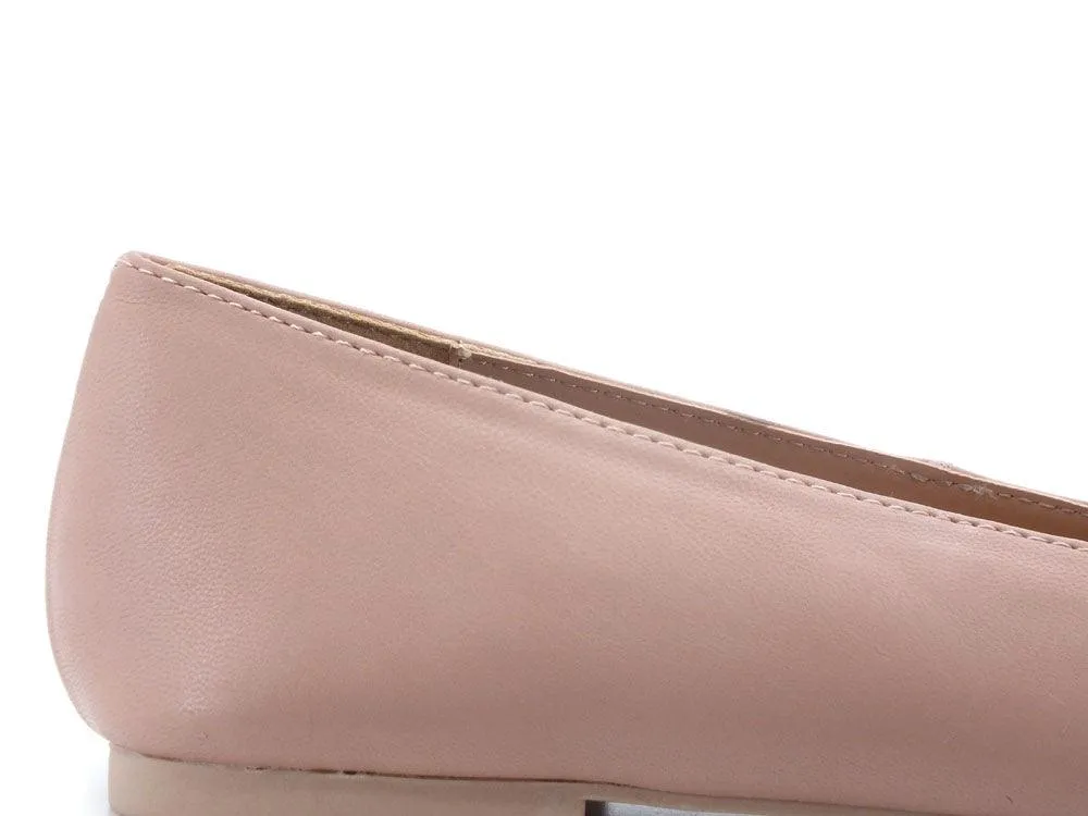 STEVE MADDEN Quaint Ballerina Punta Elastic Blush Rosa QUAI01S1