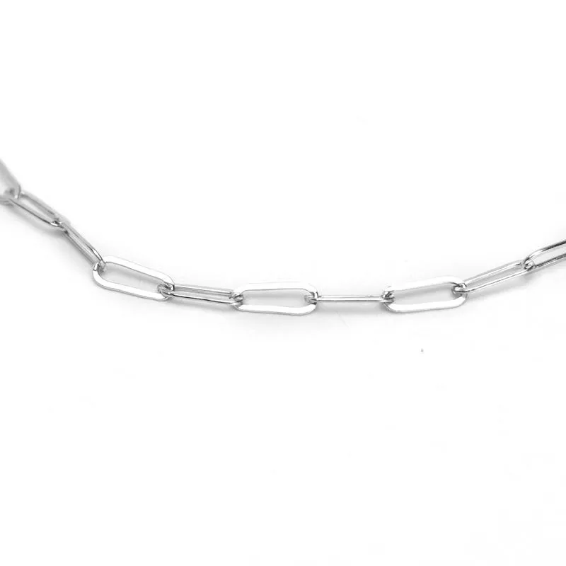 Super Dainty Chain Link Bracelet - 7 - Sterling Silver