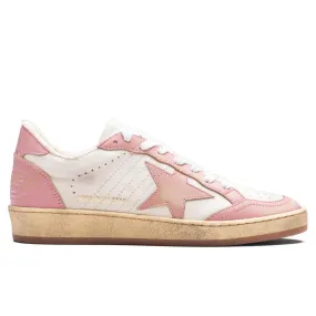 Women's Ball-Star - White/Pink