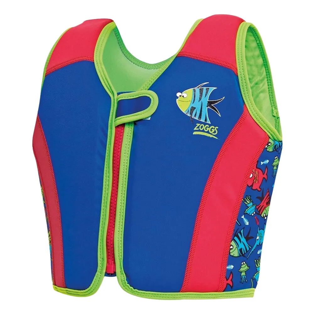 Zoggs Blue, Green & Red Learn To Swim Swim Vest